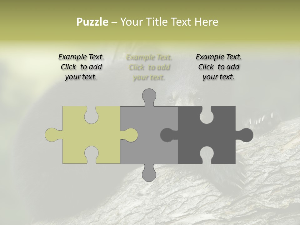 Ursus Playful Meadow PowerPoint Template