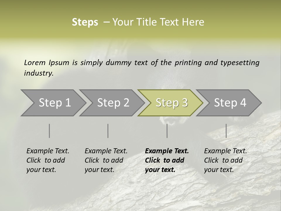 Ursus Playful Meadow PowerPoint Template
