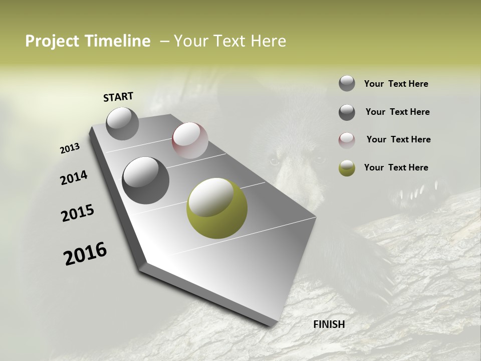 Ursus Playful Meadow PowerPoint Template