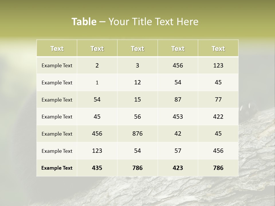 Ursus Playful Meadow PowerPoint Template