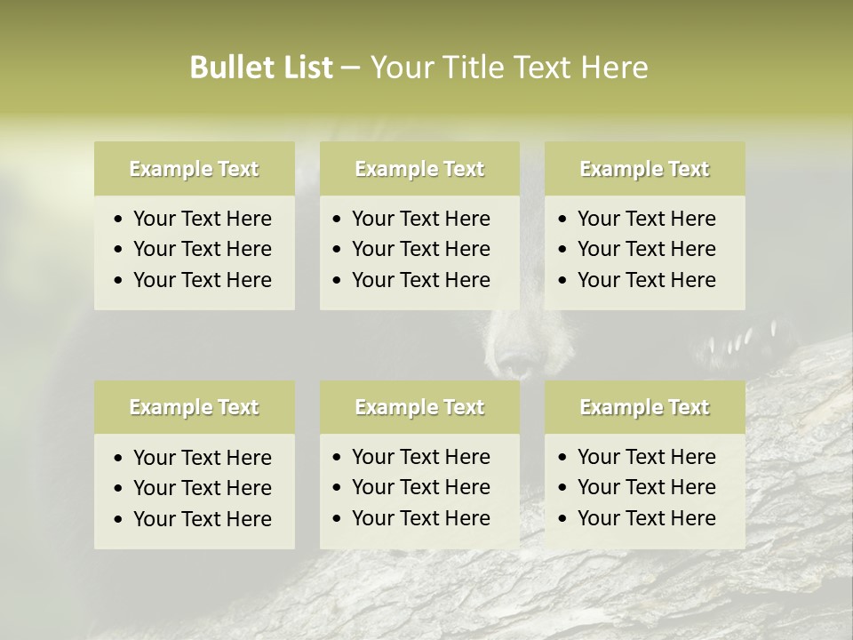 Ursus Playful Meadow PowerPoint Template