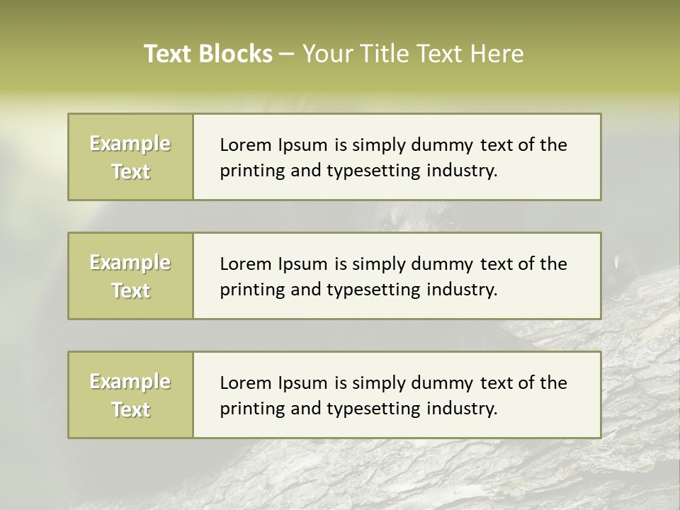 Ursus Playful Meadow PowerPoint Template