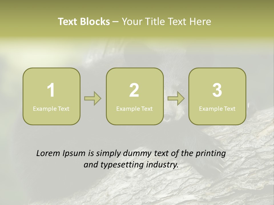Ursus Playful Meadow PowerPoint Template