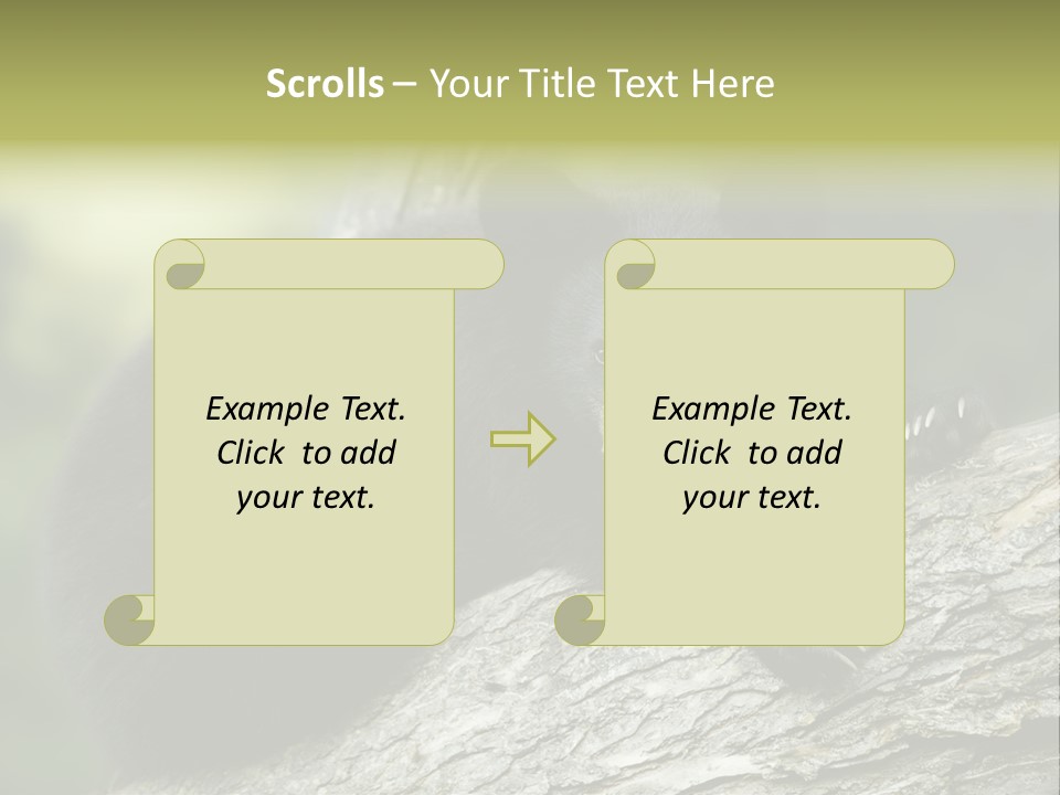 Ursus Playful Meadow PowerPoint Template