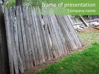 Tall Ranch Leaves PowerPoint Template