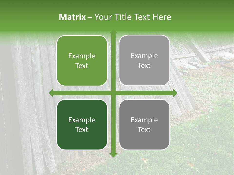 Tall Ranch Leaves PowerPoint Template