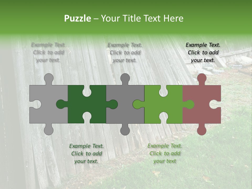 Tall Ranch Leaves PowerPoint Template