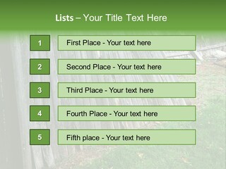 Tall Ranch Leaves PowerPoint Template