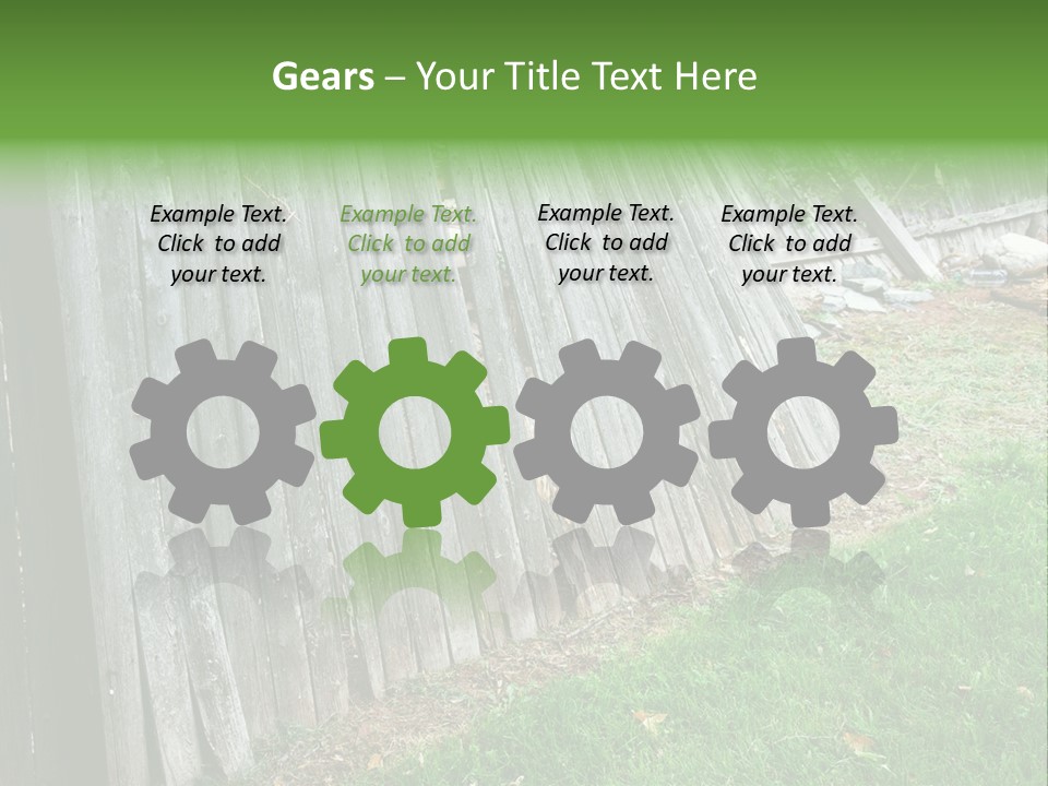 Tall Ranch Leaves PowerPoint Template