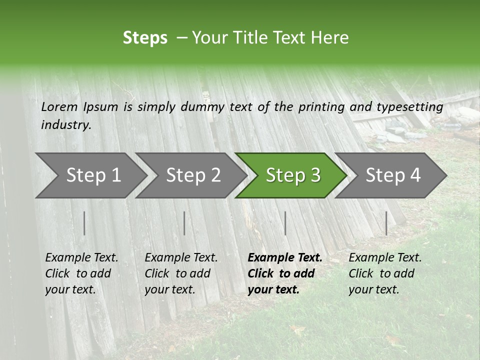 Tall Ranch Leaves PowerPoint Template