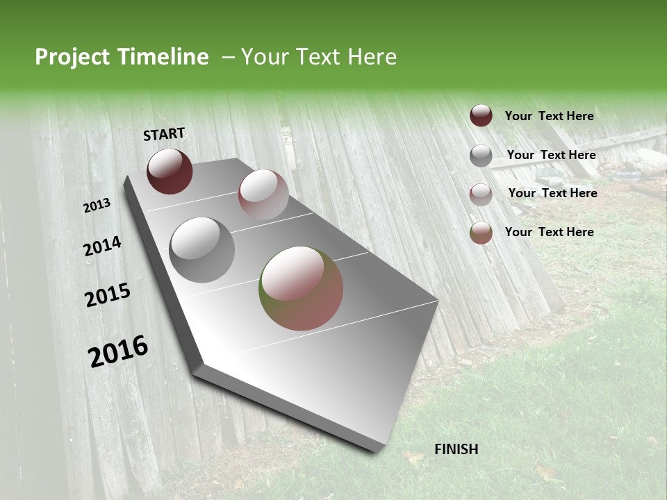 Tall Ranch Leaves PowerPoint Template
