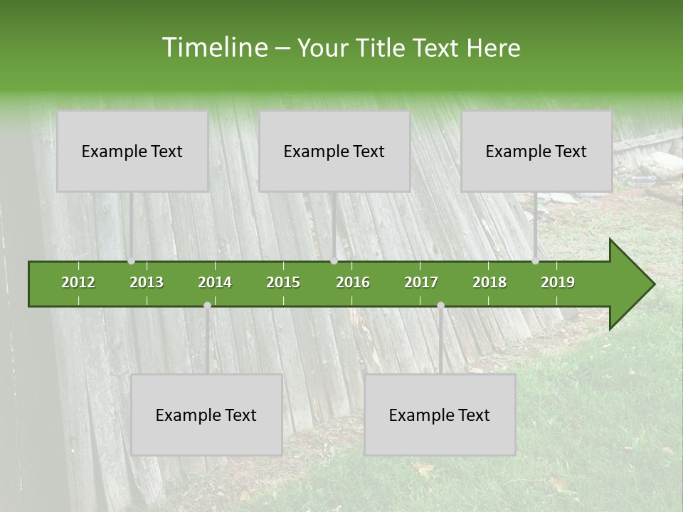Tall Ranch Leaves PowerPoint Template