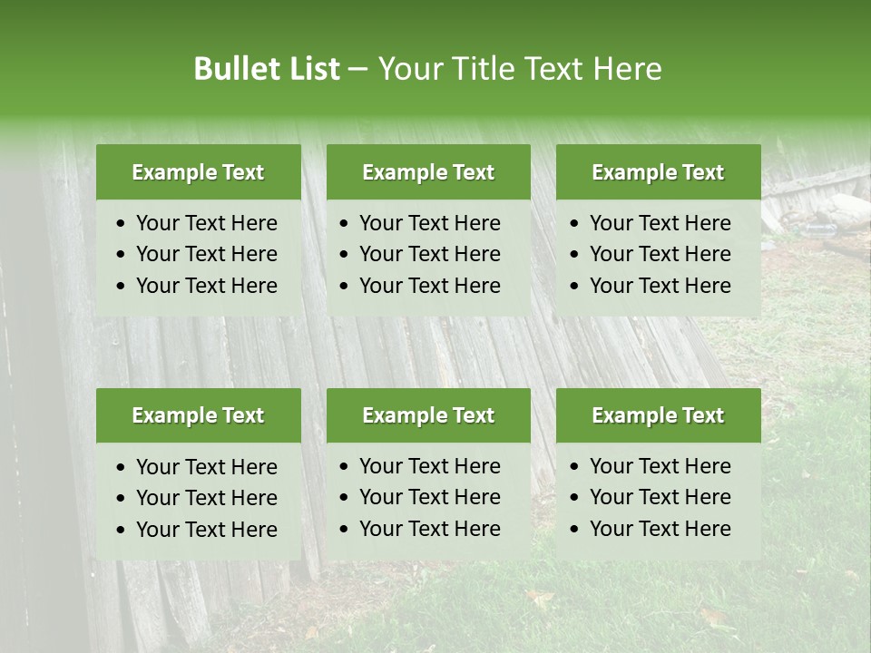 Tall Ranch Leaves PowerPoint Template