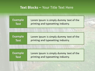 Tall Ranch Leaves PowerPoint Template