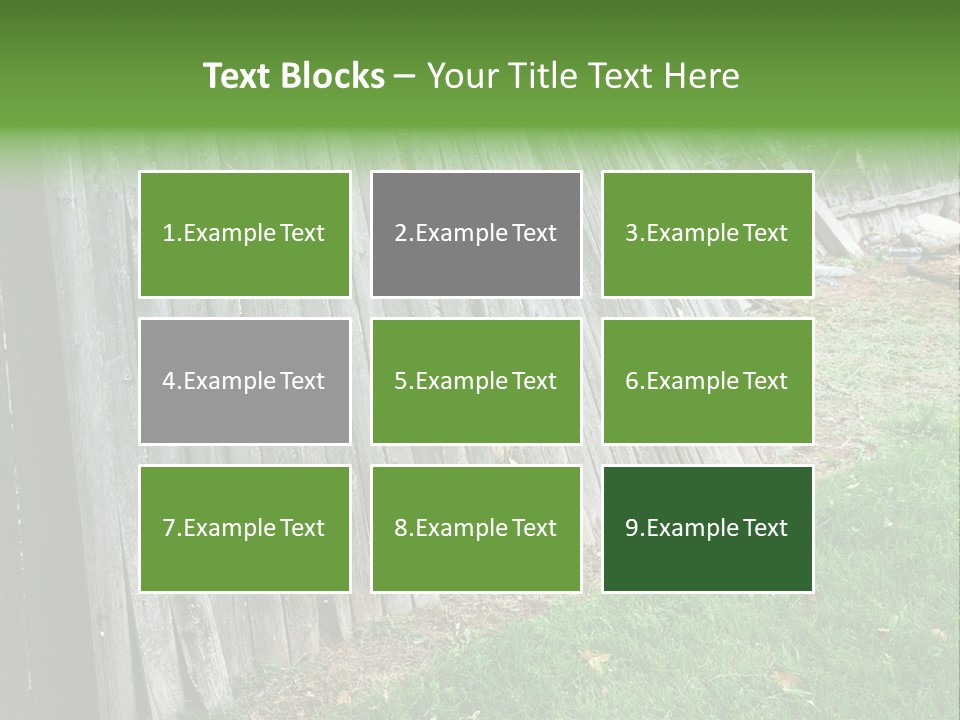 Tall Ranch Leaves PowerPoint Template