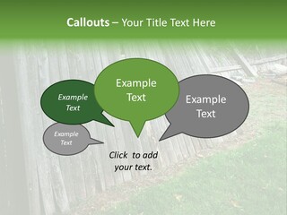 Tall Ranch Leaves PowerPoint Template