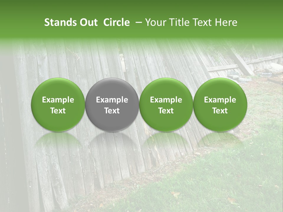 Tall Ranch Leaves PowerPoint Template