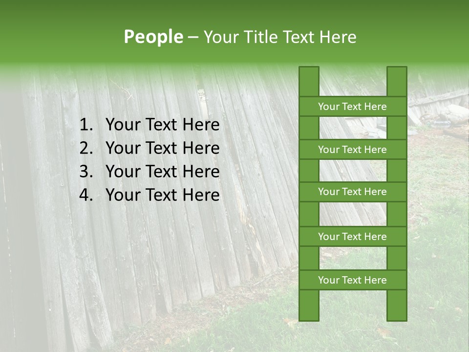 Tall Ranch Leaves PowerPoint Template