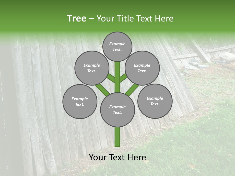 Tall Ranch Leaves PowerPoint Template