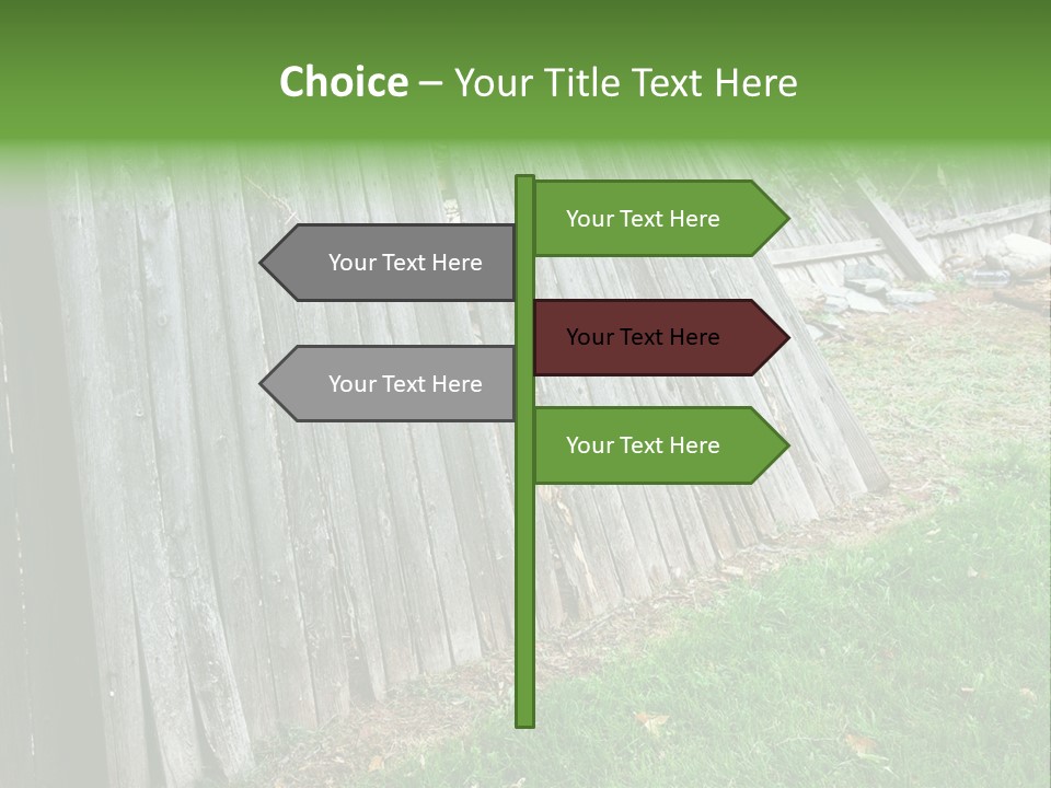 Tall Ranch Leaves PowerPoint Template