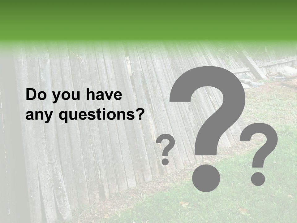 Tall Ranch Leaves PowerPoint Template
