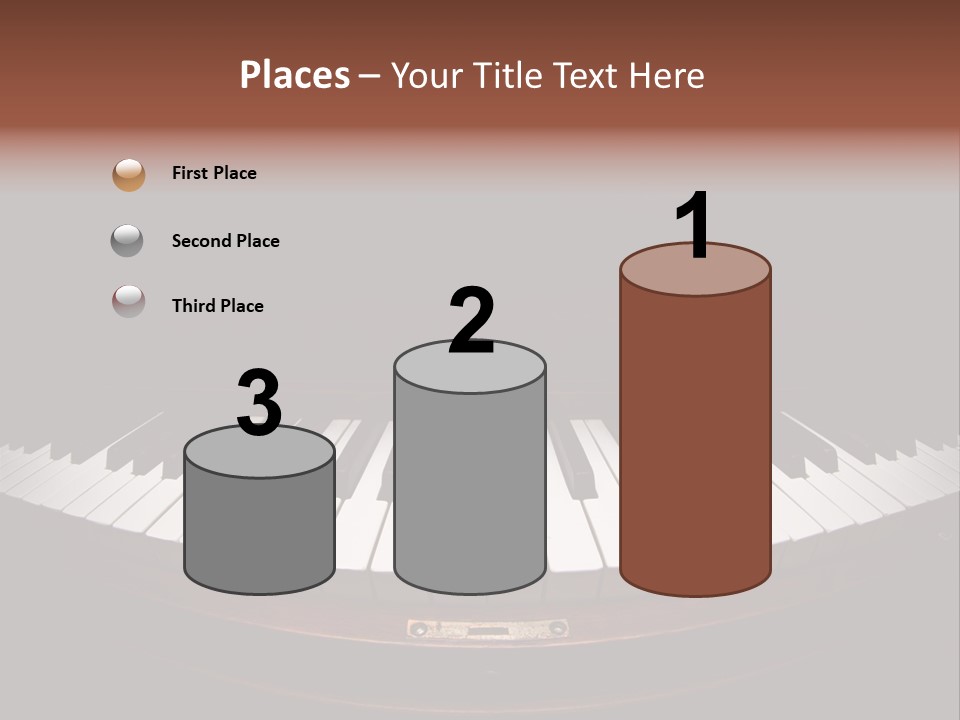 Scale Wood Ivories PowerPoint Template