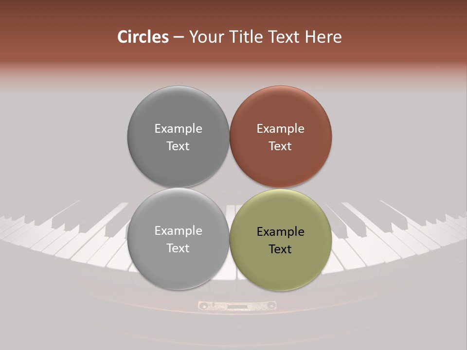 Scale Wood Ivories PowerPoint Template