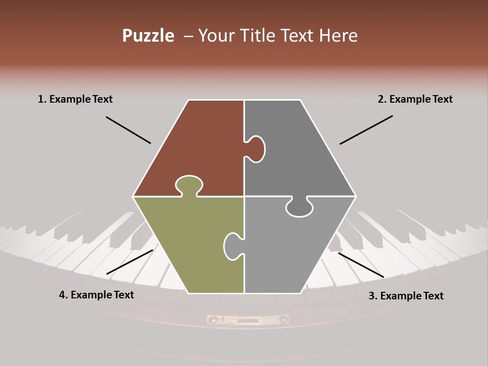 Scale Wood Ivories PowerPoint Template