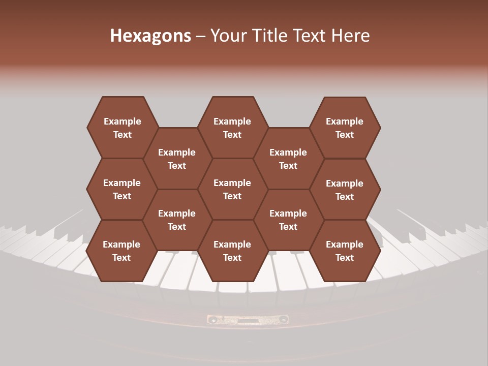 Scale Wood Ivories PowerPoint Template