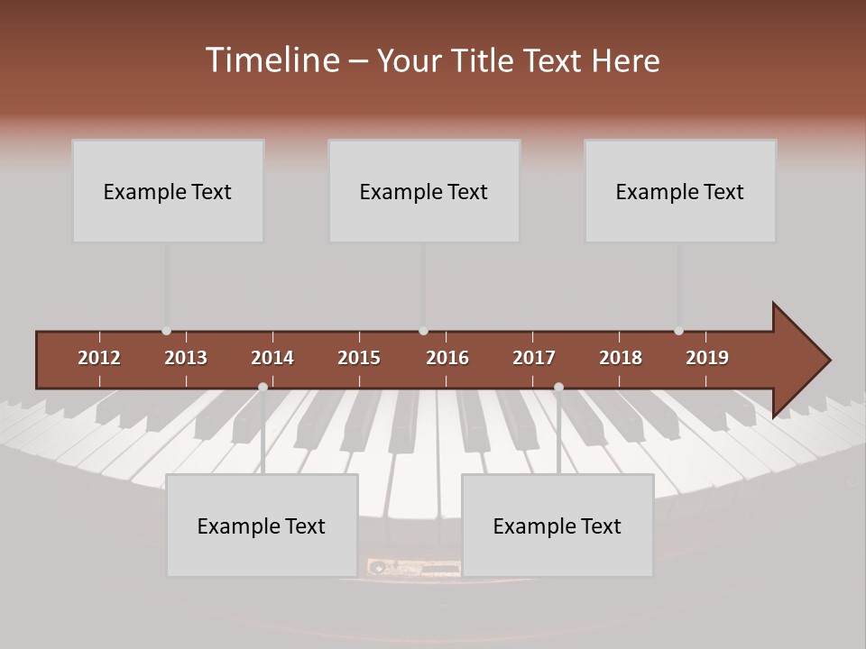 Scale Wood Ivories PowerPoint Template