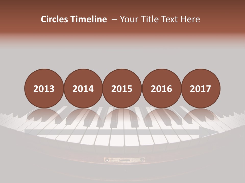 Scale Wood Ivories PowerPoint Template