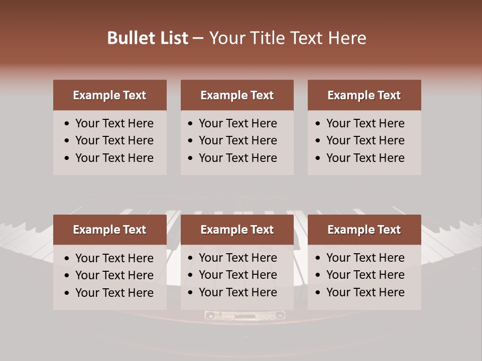 Scale Wood Ivories PowerPoint Template