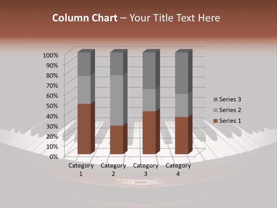 Scale Wood Ivories PowerPoint Template