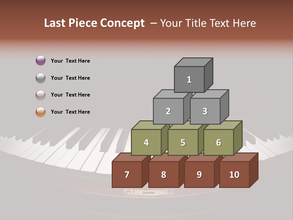 Scale Wood Ivories PowerPoint Template