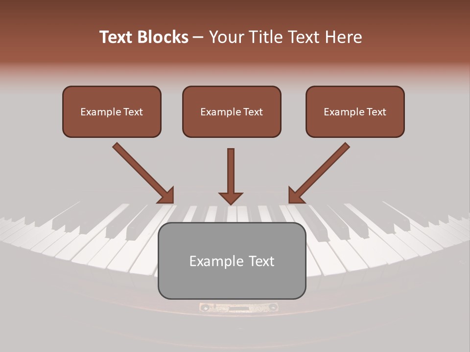 Scale Wood Ivories PowerPoint Template
