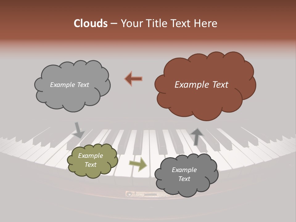 Scale Wood Ivories PowerPoint Template