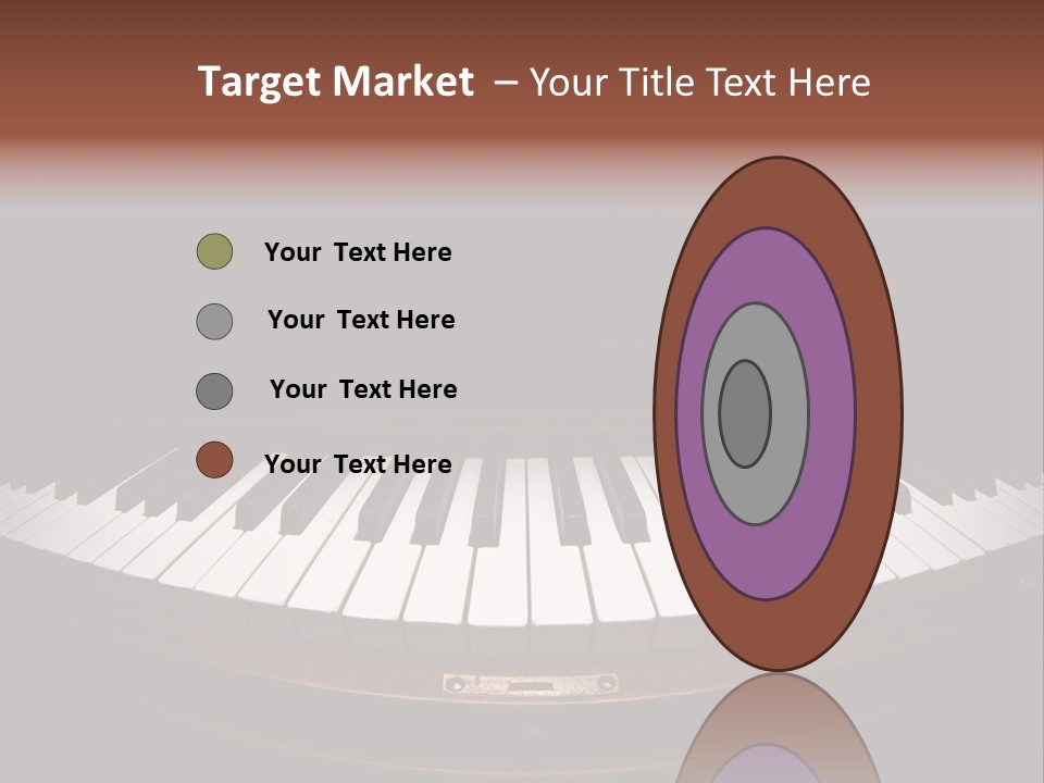 Scale Wood Ivories PowerPoint Template