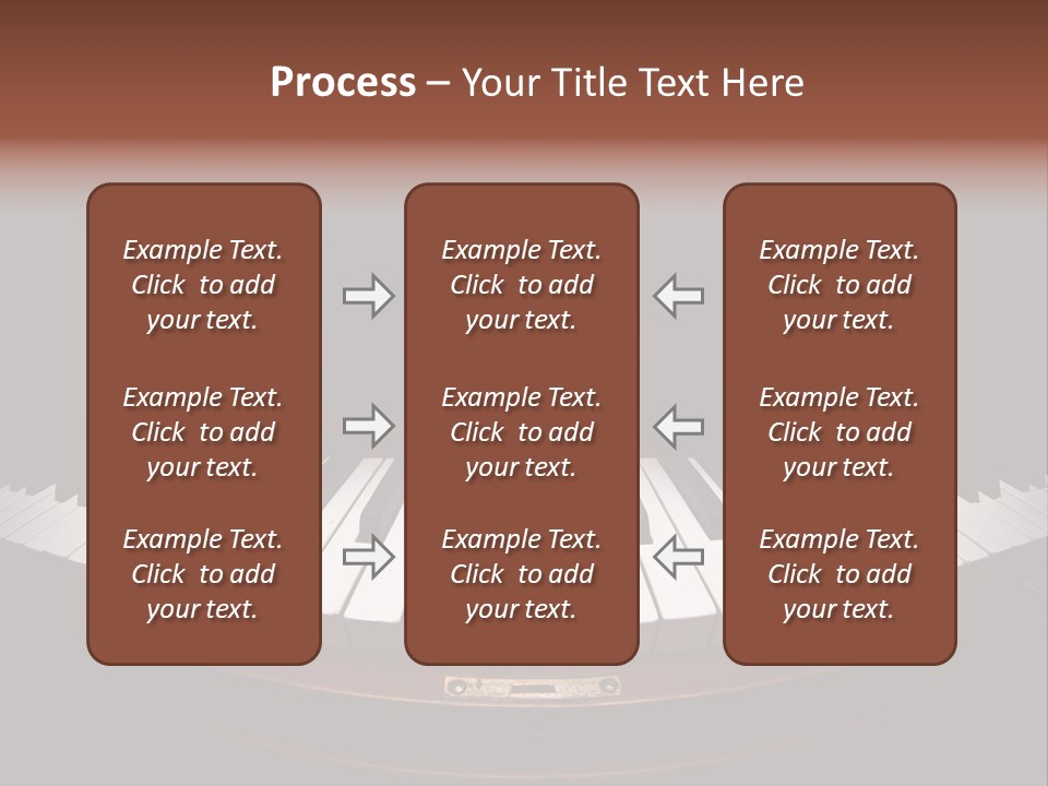 Scale Wood Ivories PowerPoint Template