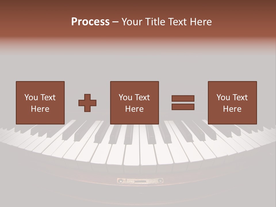Scale Wood Ivories PowerPoint Template