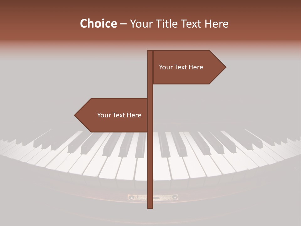 Scale Wood Ivories PowerPoint Template