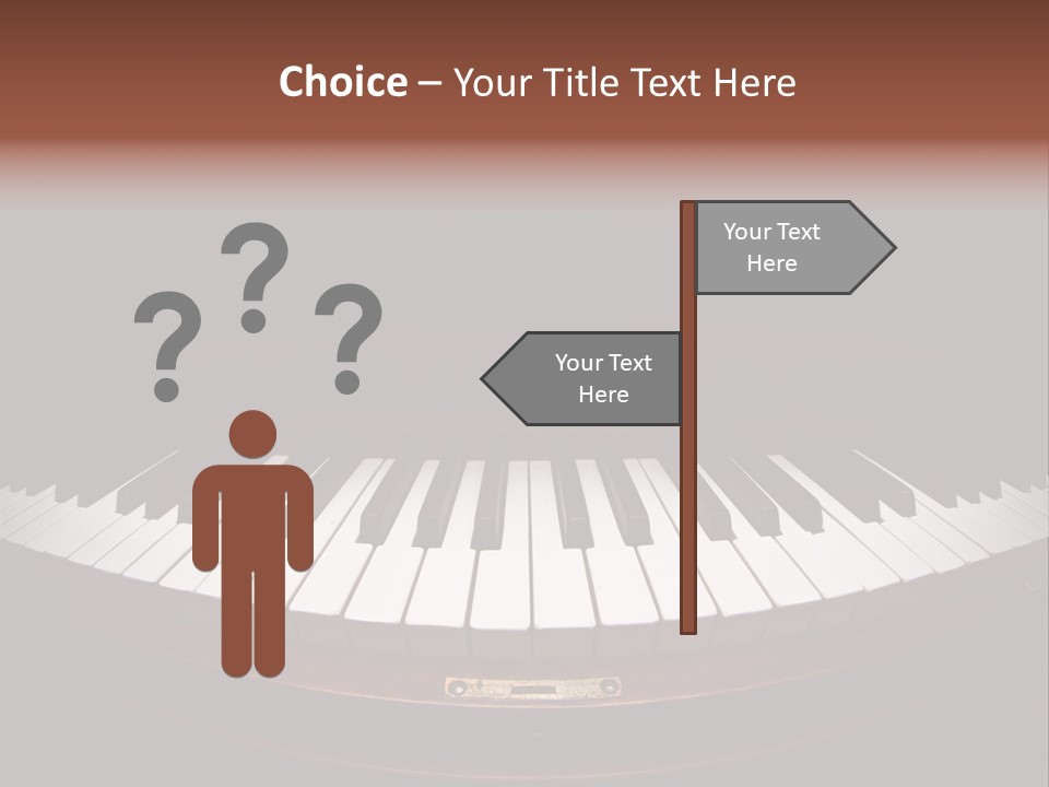 Scale Wood Ivories PowerPoint Template
