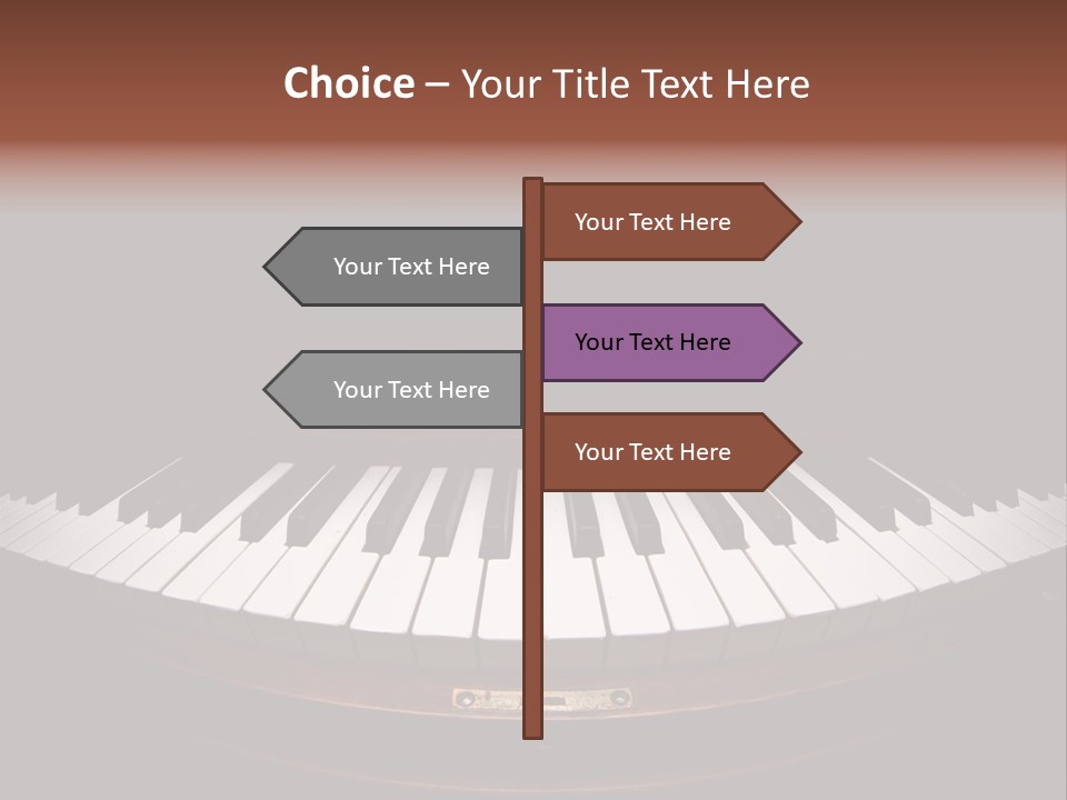 Scale Wood Ivories PowerPoint Template