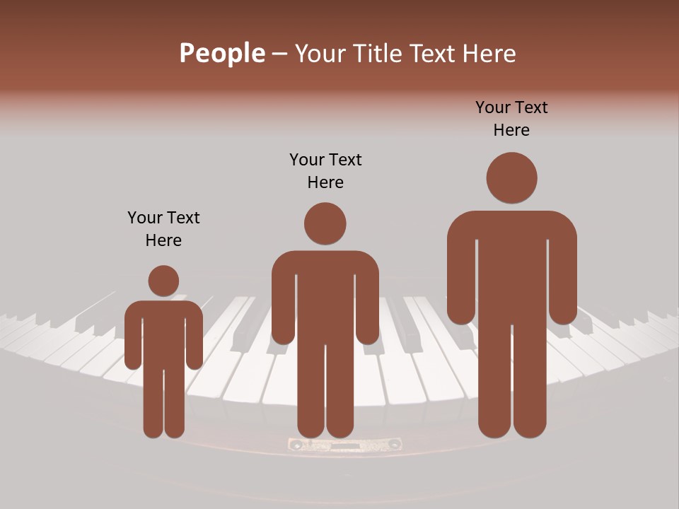 Scale Wood Ivories PowerPoint Template