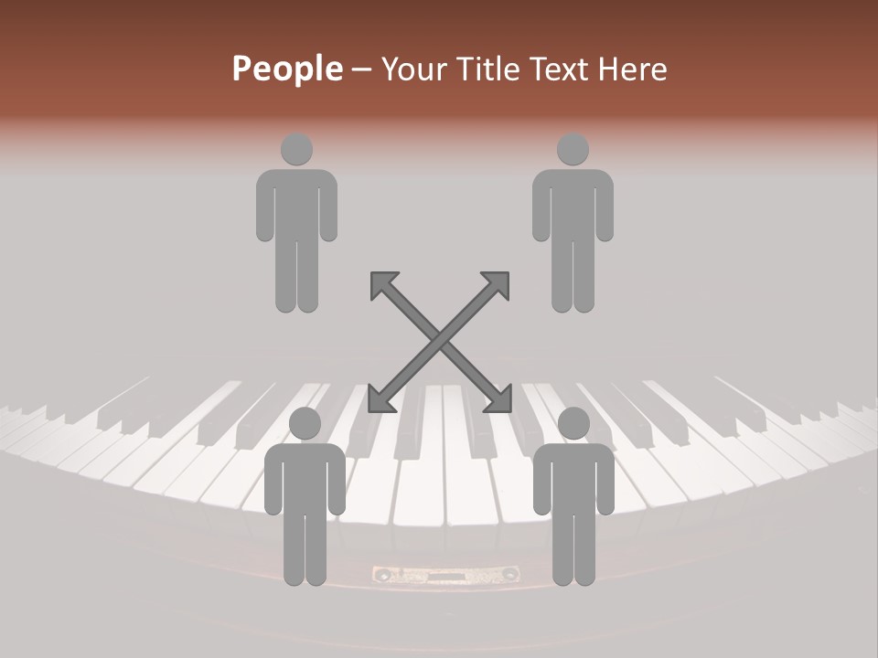 Scale Wood Ivories PowerPoint Template