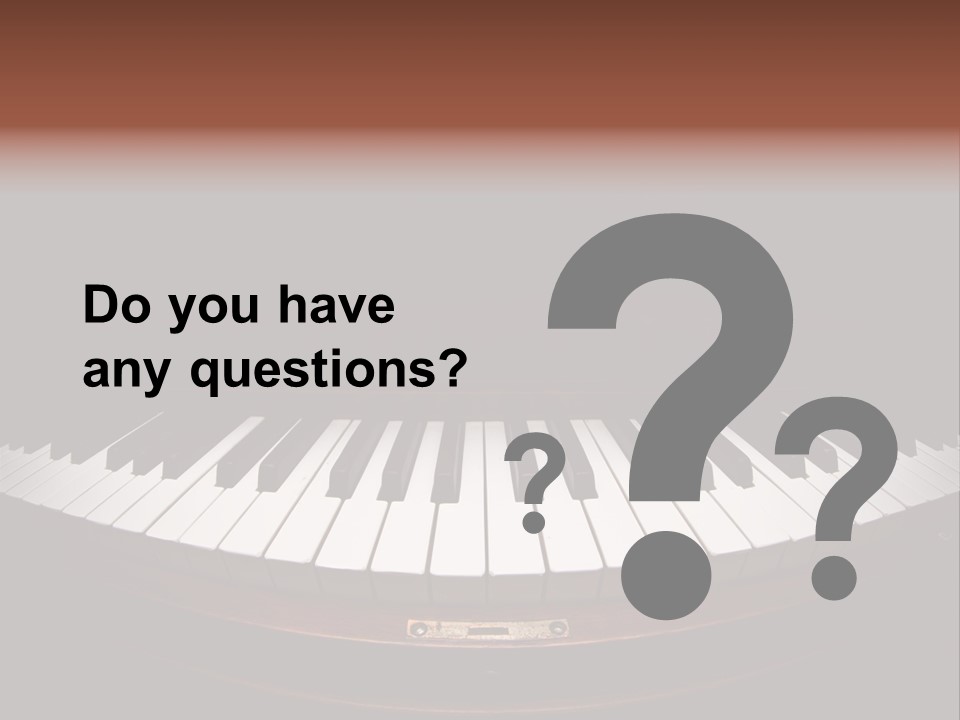 Scale Wood Ivories PowerPoint Template