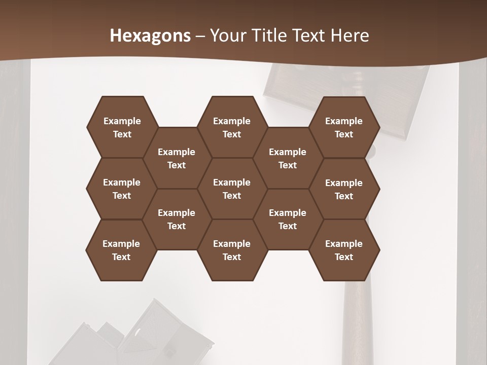 Auction Clipboard Foreclosure PowerPoint Template