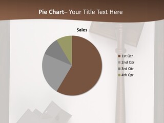 Auction Clipboard Foreclosure PowerPoint Template