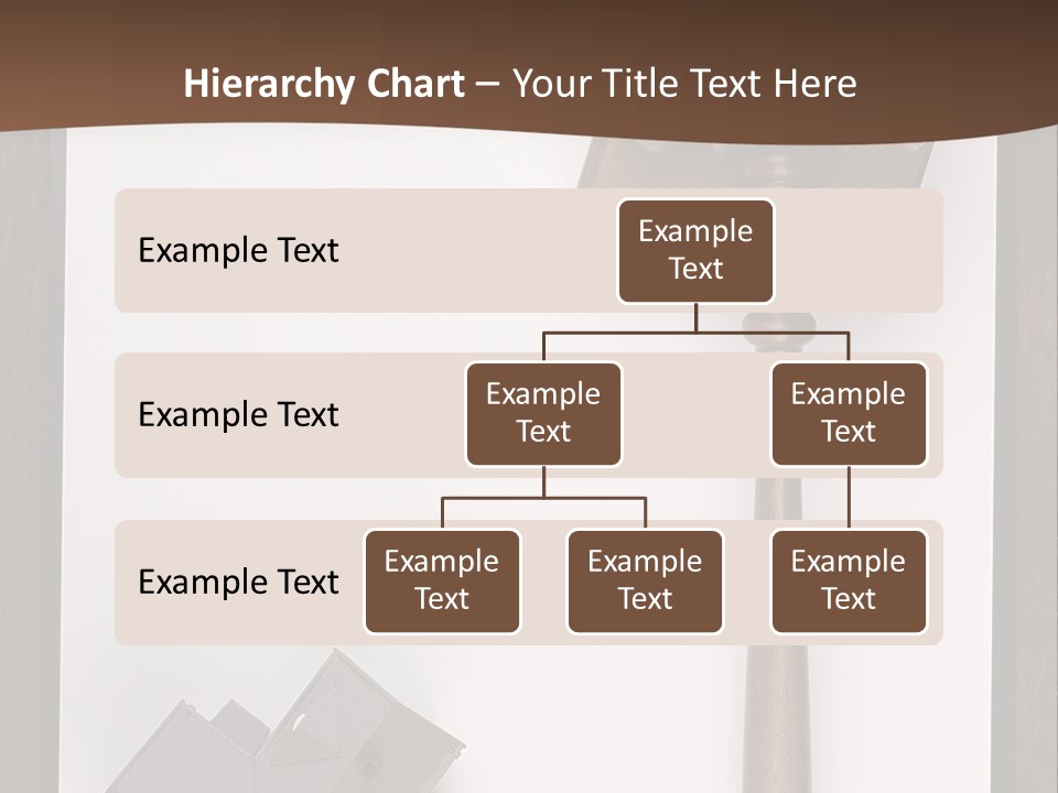 Auction Clipboard Foreclosure PowerPoint Template
