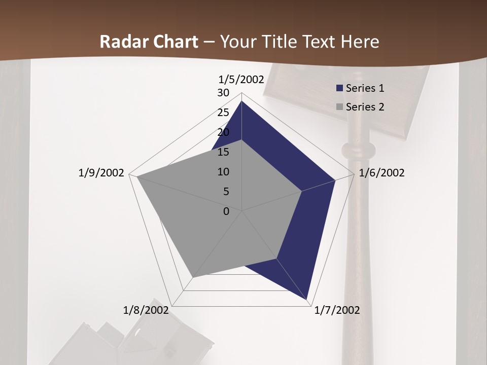 Auction Clipboard Foreclosure PowerPoint Template