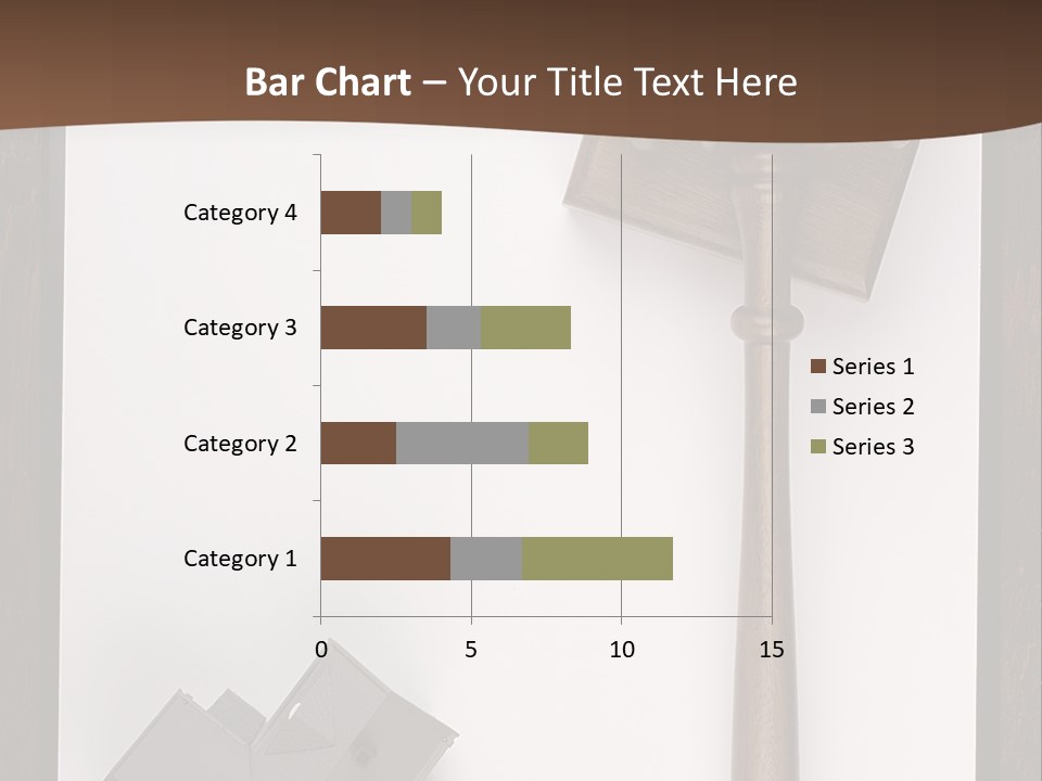 Auction Clipboard Foreclosure PowerPoint Template